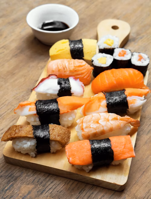Sushi ingredients